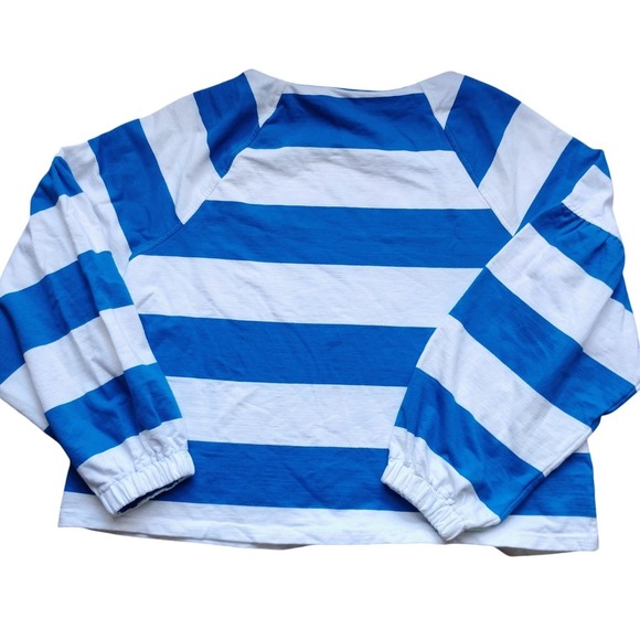 NEW Maeve Anthropologie Sweatshirt XL Nautical core Preppy - Picture 5 of 5